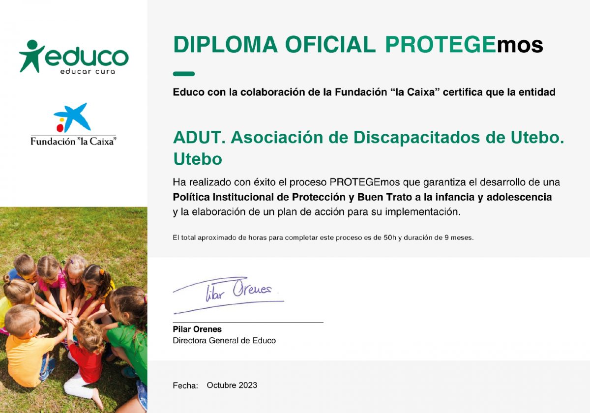 Certificado PROTEGEmos Certificado PROTEGEmos